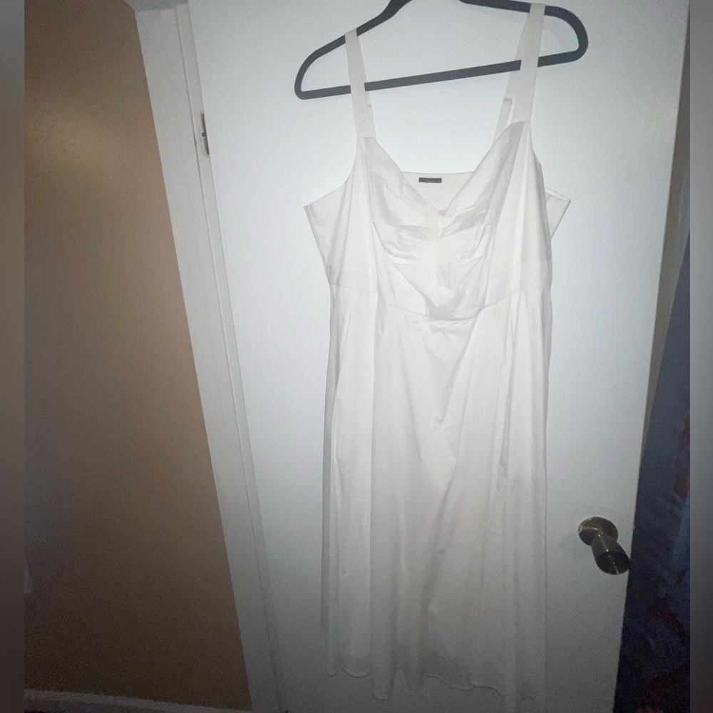 Torrid MIDI Dress White